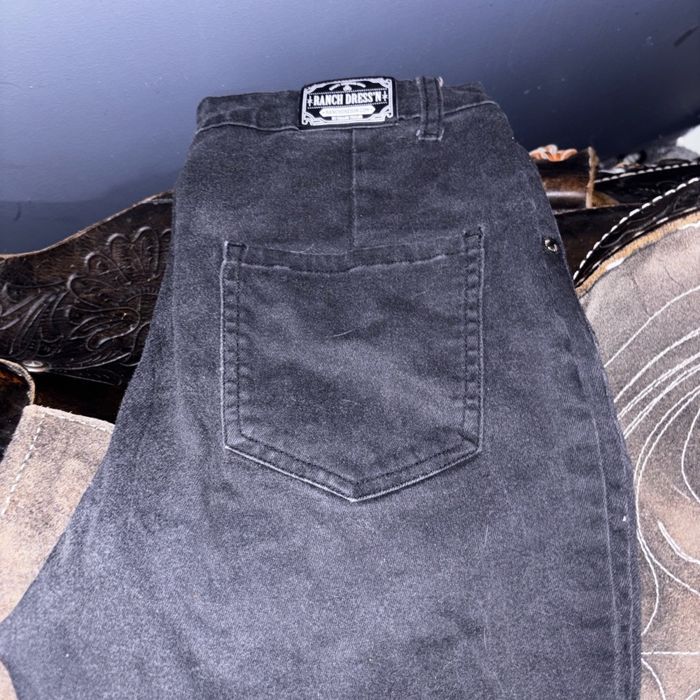Kids Black Bellbottoms